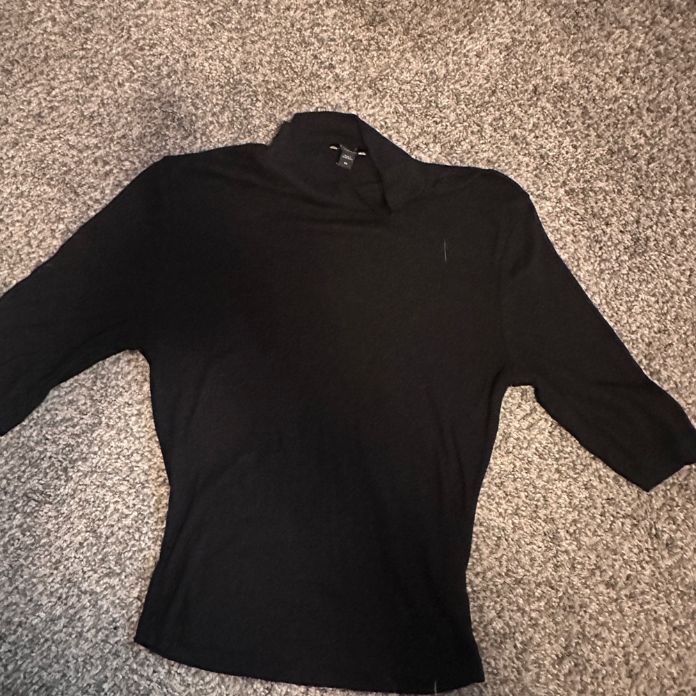 Express Black Knit Top